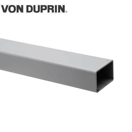 VonDuprin: Steel Mullion, Prepped For Two 299 Strikes, 7 Ft. 2 In., Aluminum Painted